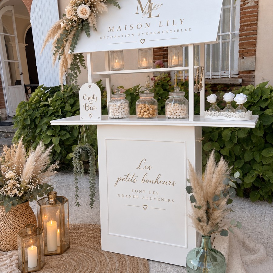 Location de décors événementiels Maison Lily